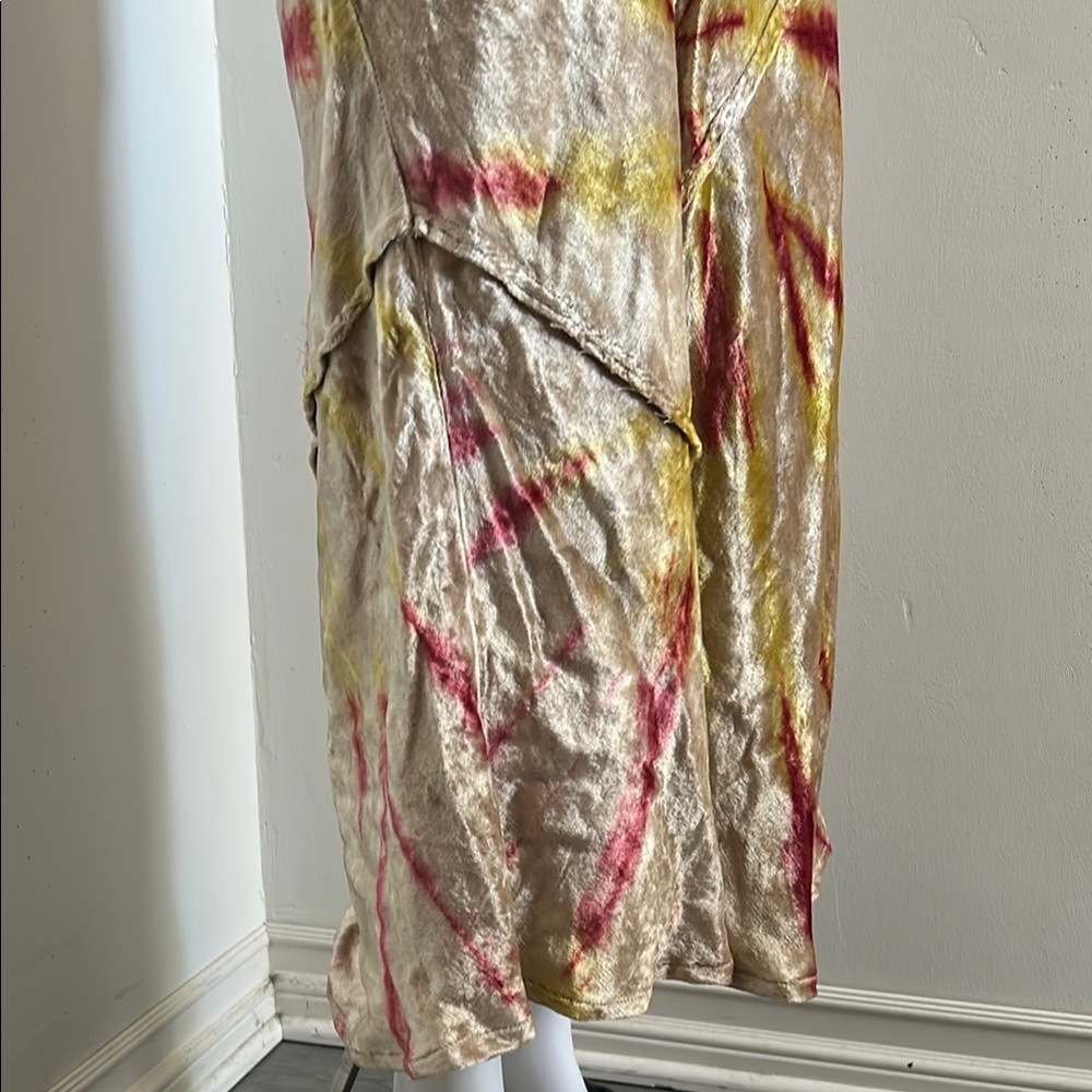 Free People, Woman’s Size M Serious Swagger Tie-Dye Full Length Skirt - Picture 5 of 12